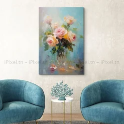 Tableau Toile Art Floral IP-02001