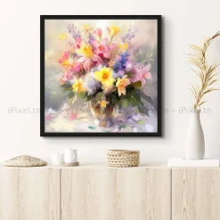 Tableau Toile Art Floral IP-02007