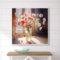 Tableau Toile Art Floral IP-02008