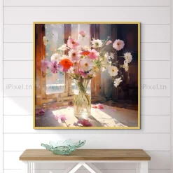 Tableau Toile Art Floral IP-02008