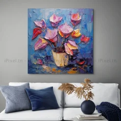 Tableau Toile Art Floral IP-02014