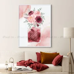 Tableau Toile Art Floral IP-02021