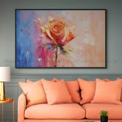 Tableau Toile Art Floral IP-02027