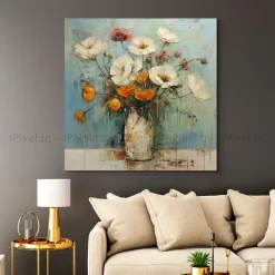 Tableau Toile Art Floral IP-02033