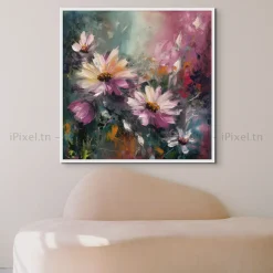 Tableau Toile Art Floral IP-02040
