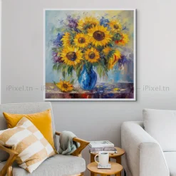 Tableau Toile Art Floral IP-02046