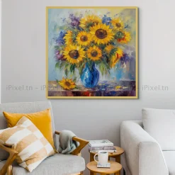Tableau Toile Art Floral IP-02046