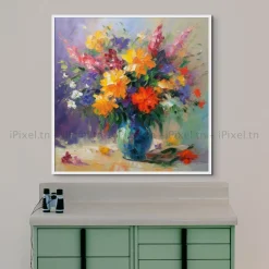 Tableau Toile Art Floral IP-02047