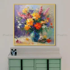 Tableau Toile Art Floral IP-02047