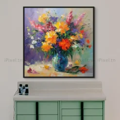 Tableau Toile Art Floral IP-02047