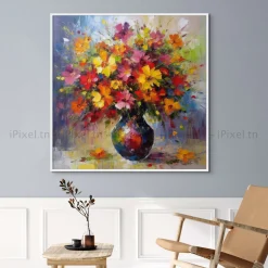 Tableau Toile Art Floral IP-02055