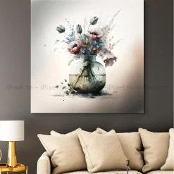 Tableau Toile Art Floral IP-02064