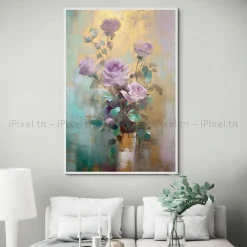 Tableau Toile Art Floral IP-02105