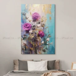 Tableau Toile Art Floral IP-02106