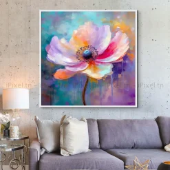 Tableau Toile Art Floral IP-02111