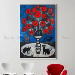 Tableau Toile Art Floral IP-02116