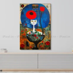 Tableau Toile Art Floral IP-02117