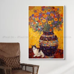 Tableau Toile Art Floral IP-02121
