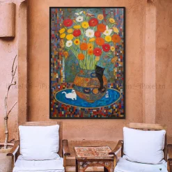 Tableau Toile Art Floral IP-02122