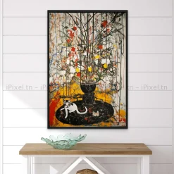 Tableau Toile Art Floral IP-02125