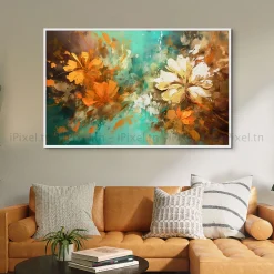 Tableau Toile Art Floral IP-02134