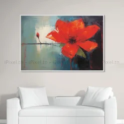 Tableau Toile Art Floral IP-02138