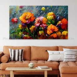 Tableau Toile Art Floral IP-02139