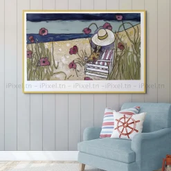 Tableau Toile Art Floral IP-02153