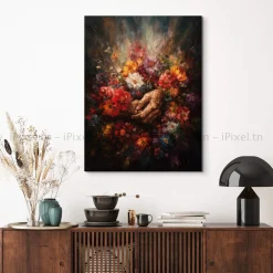 Tableau Toile Art Floral IP-02160