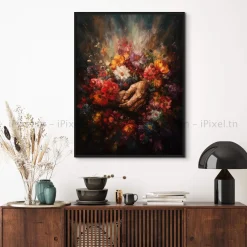 Tableau Toile Art Floral IP-02160