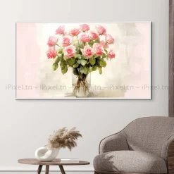 Tableau Toile Art Floral IP-02172