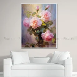 Tableau Toile Art Floral IP-02176