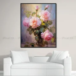 Tableau Toile Art Floral IP-02176