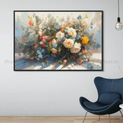 Tableau Toile Art Floral IP-02177