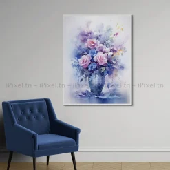 Tableau Toile Art Floral IP-02178