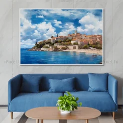 Tableau Toile Art Des Mers Et Bateaux IP-02207