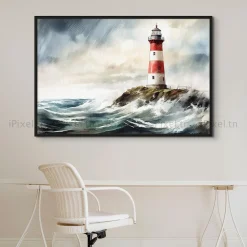 Tableau Toile Art Des Mers Et Bateaux IP-02210