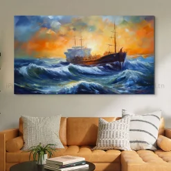 Tableau Toile Art Des Mers Et Bateaux IP-02214