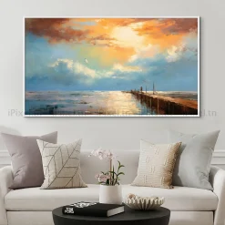 Tableau Toile Art Des Mers Et Bateaux IP-02216