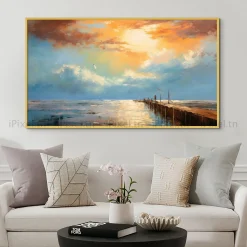 Tableau Toile Art Des Mers Et Bateaux IP-02216