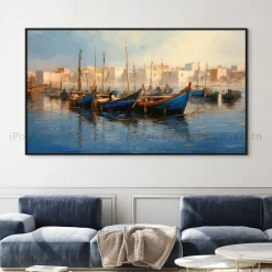 Tableau Toile Art Des Mers Et Bateaux IP-02221