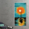 Tableau Toile Art Des Mers Et Bateaux IP-02228