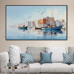 Tableau Toile Art Des Mers Et Bateaux IP-02231