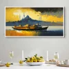 Tableau Toile Art Des Mers Et Bateaux IP-02237