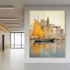 Tableau Toile Art Des Mers Et Bateaux IP-02241