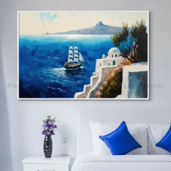 Tableau Toile Art Des Mers Et Bateaux IP-02247