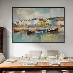 Tableau Toile Art Des Mers Et Bateaux IP-02251