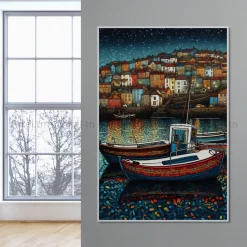 Tableau Toile Art Des Mers Et Bateaux IP-02252