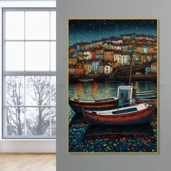 Tableau Toile Art Des Mers Et Bateaux IP-02252