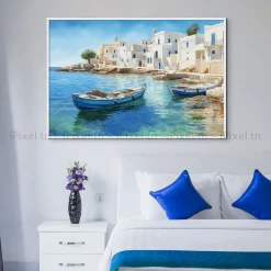 Tableau Toile Art Des Mers Et Bateaux IP-02268